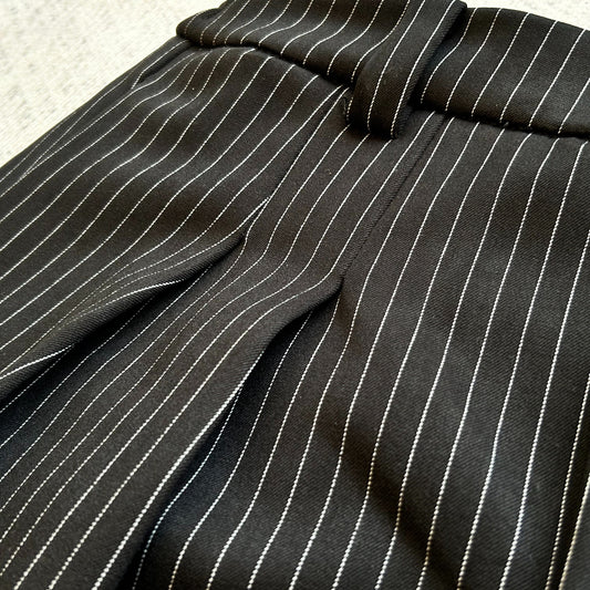 SHIZO Pleated Striped Shorts