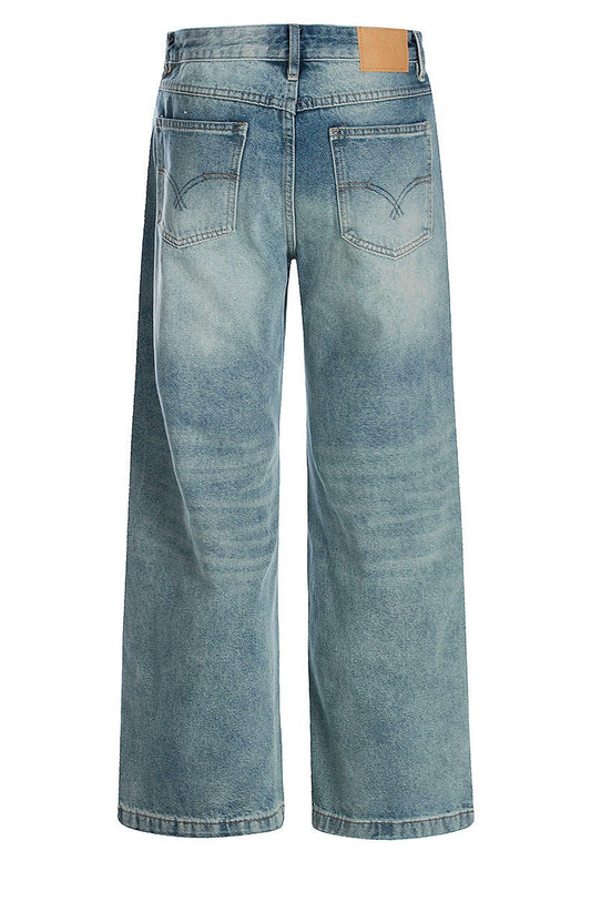 LATOY - Washed Denim Jeans