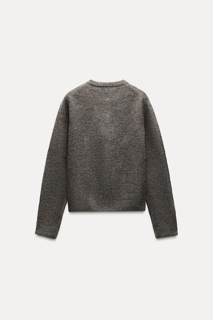 METAL BUTTONS KNIT CARDIGAN