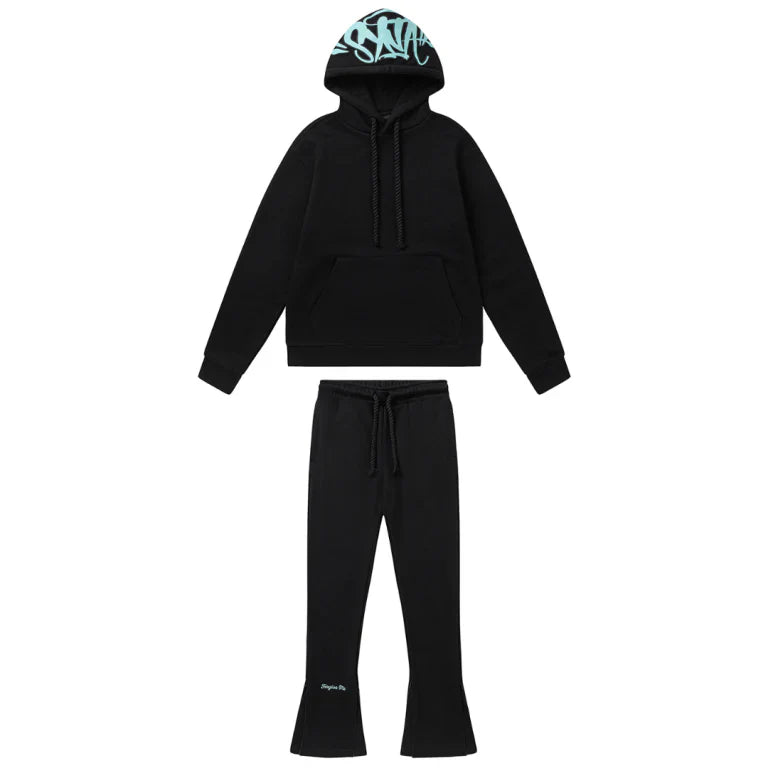 FITSUPPLY x Syna Logo Black Blue Tracksuit