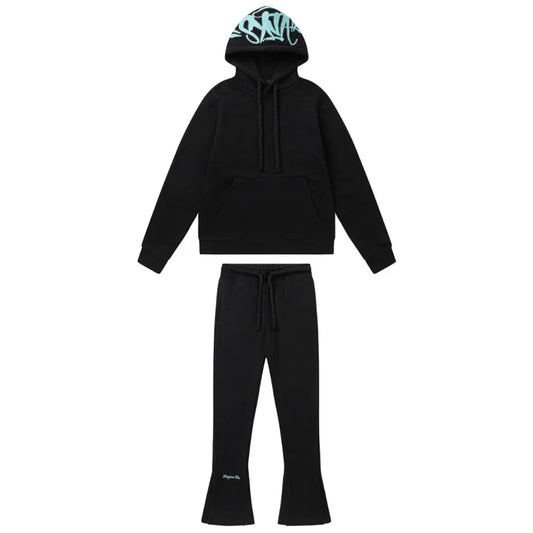 FITSUPPLY x Syna Logo Black Blue Tracksuit
