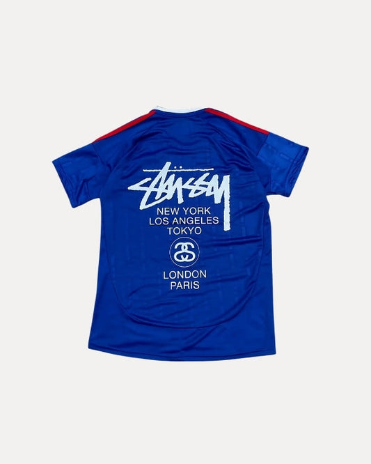 STÜSSY - ITALY JERSEY BLUE