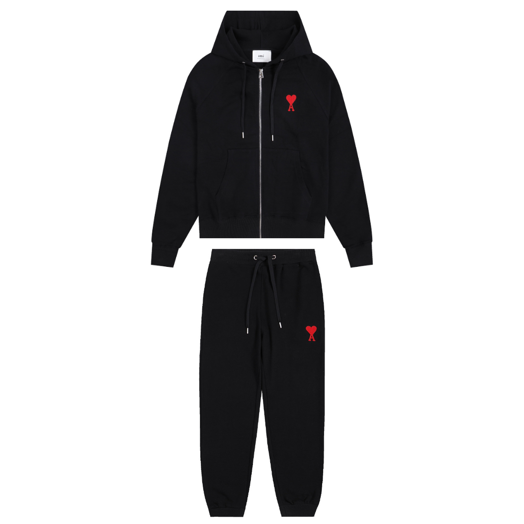 FITSUPPLY x Ami Black Tracksuit