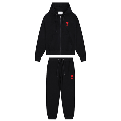 FITSUPPLY x Ami Black Tracksuit