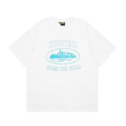 FITSUPPLY x Sky Blue Alcatraz T-shirt