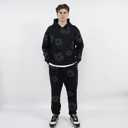 FITSUPPLY X Denim Trs Sweatpants Black Mono