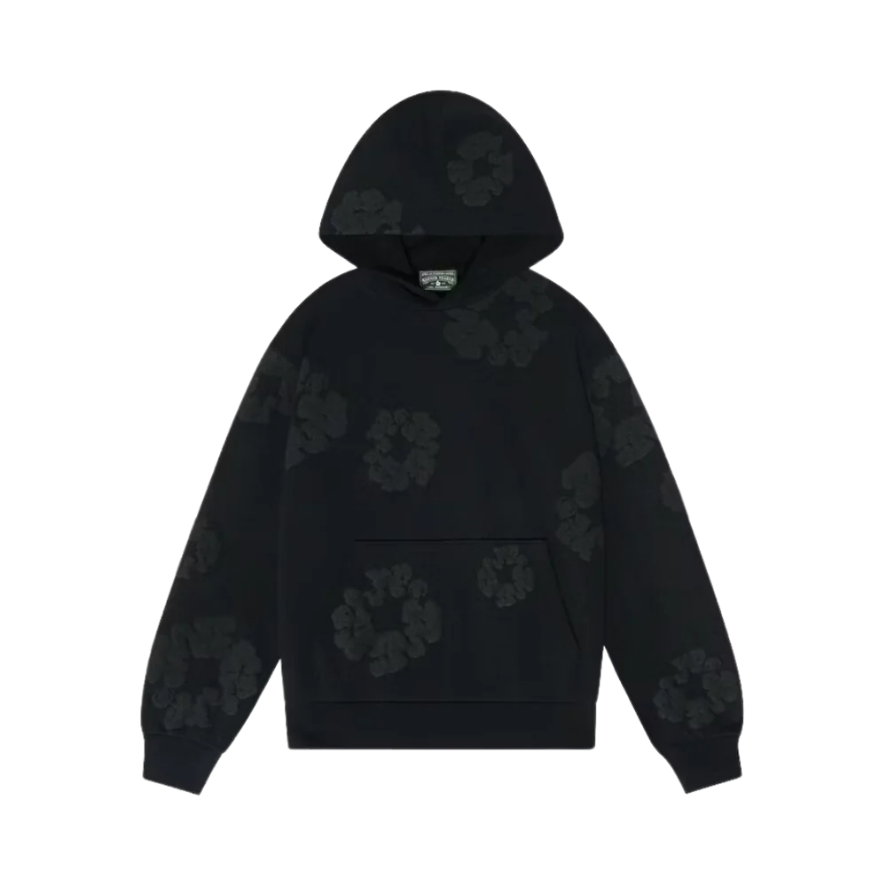 FITSUPPLY X Denim Trs Hoodie Black Mono