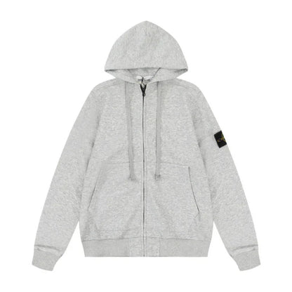 FITSUPPLY x Stone Zip Up Gray