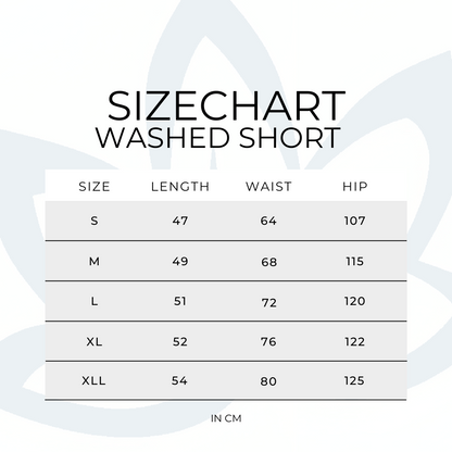 ONYX - WASHED SHORTS