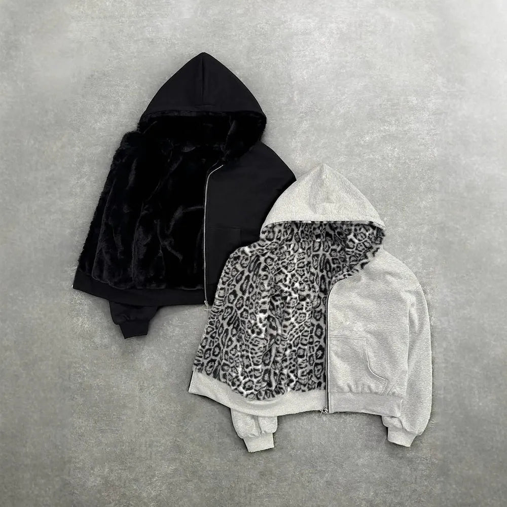 Cheetah Camo - Zip Up