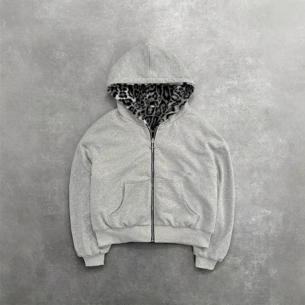 Cheetah Camo - Zip Up