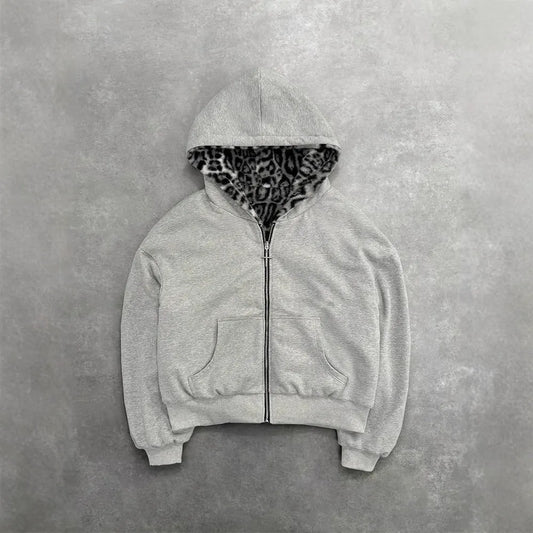 Cheetah Camo - Zip Up