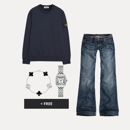 VIRAL OUTFIT 9 - Blue Stoney