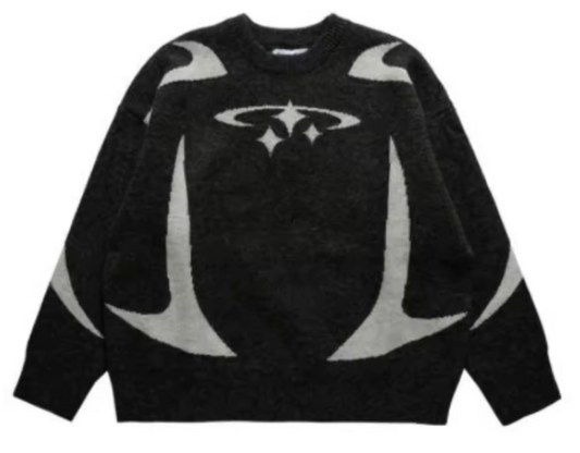 FITSUPPLY Y2K Black Sweater