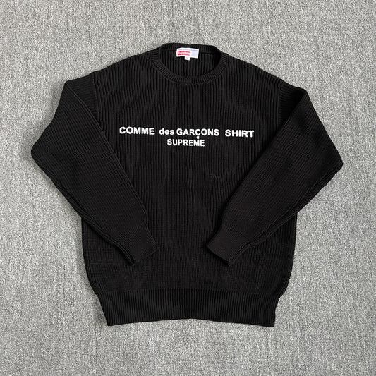 Sup CDG Ribbled Sweater