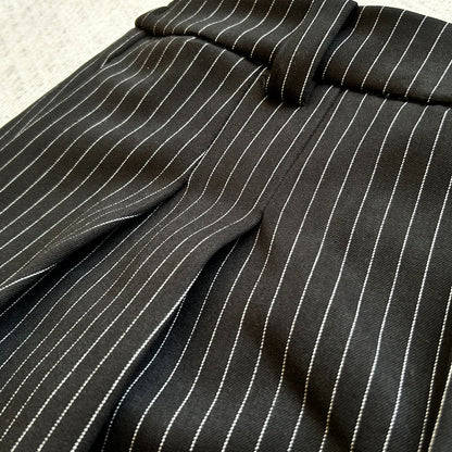 SHIZO Pleated Striped Shorts