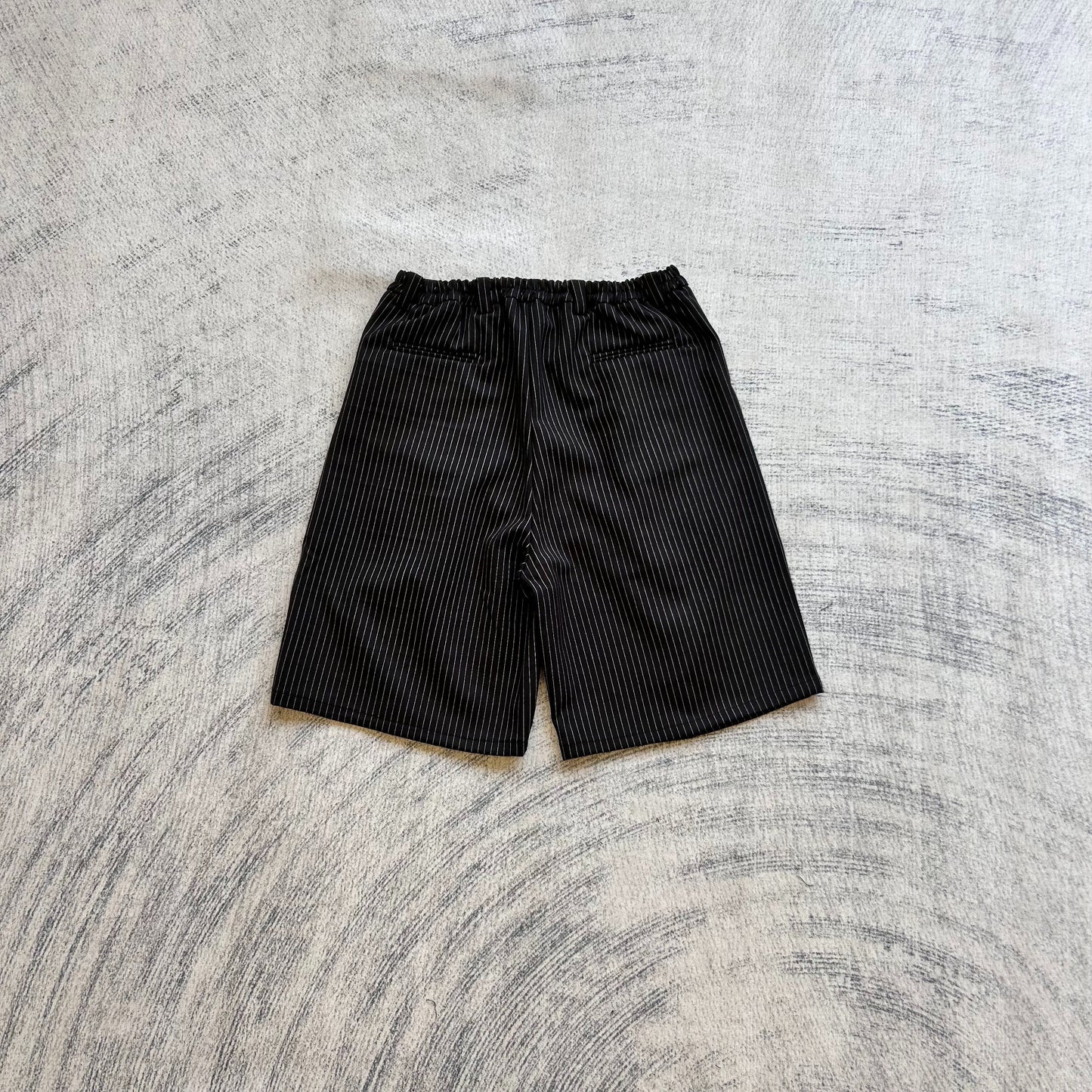 SHIZO Pleated Striped Shorts
