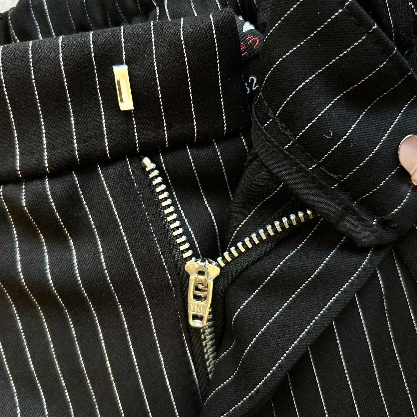 SHIZO Pleated Striped Shorts