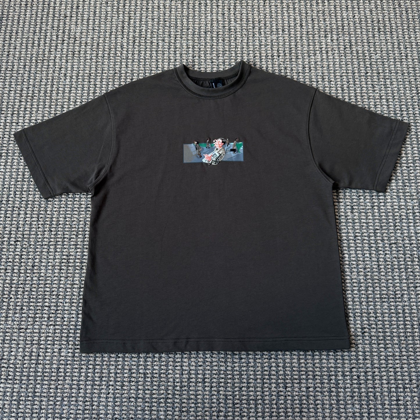 Box Logo Embroidered Tee
