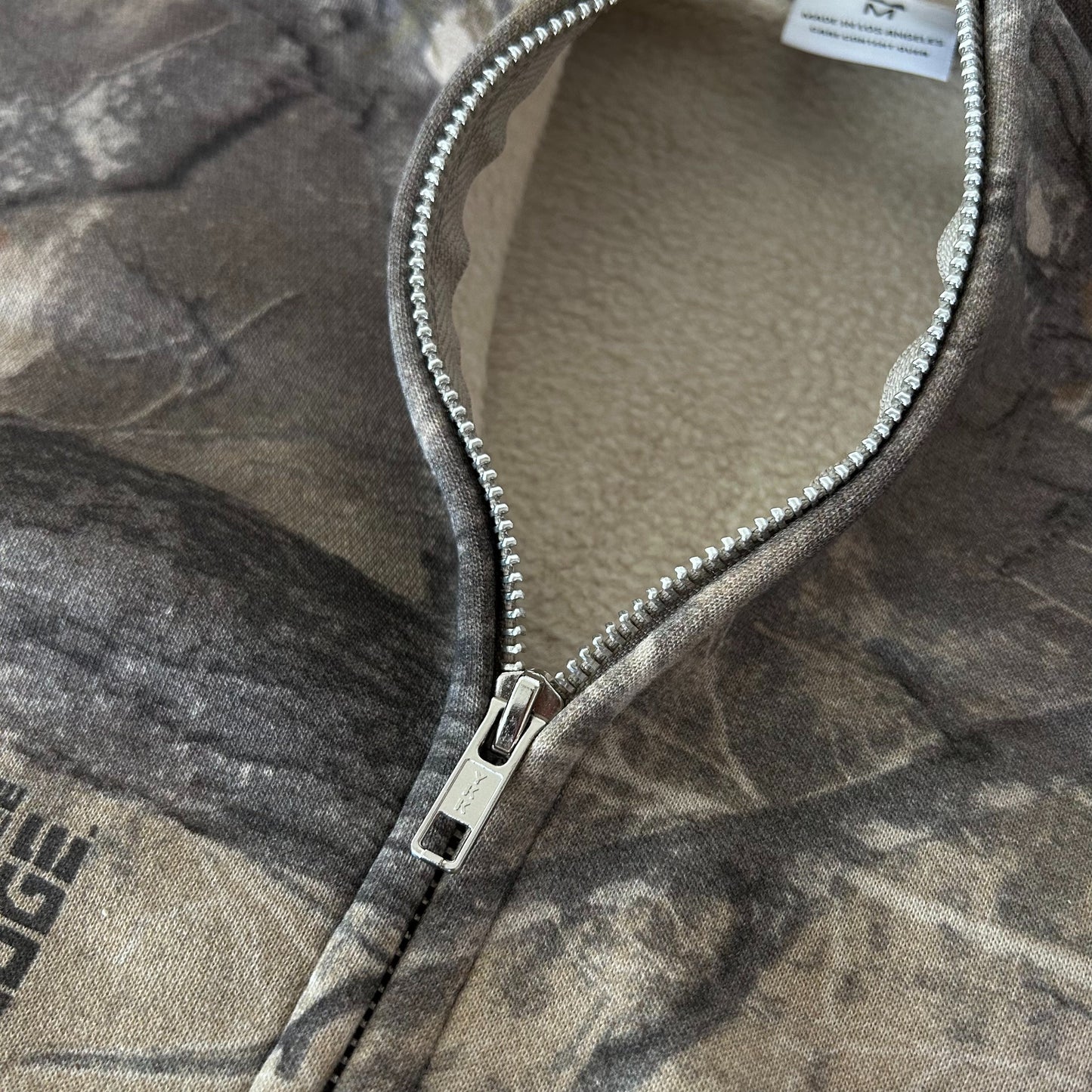 Camouflage Print Hoodie