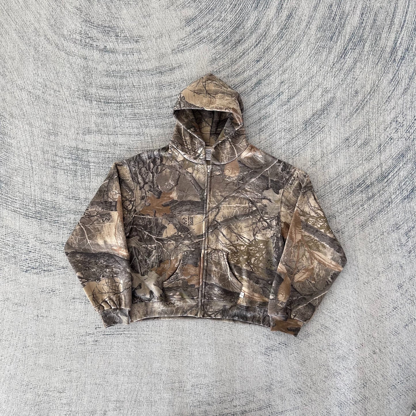 Camouflage Print Hoodie
