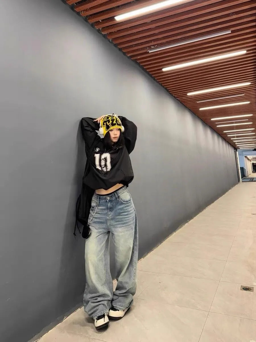 LATOY - Washed Denim Jeans