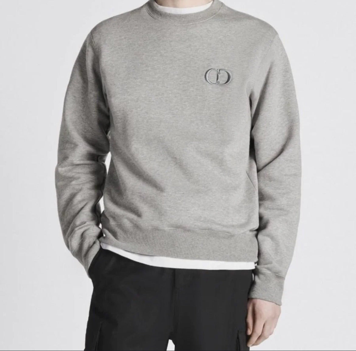 CD Embroidered Logo Sweater