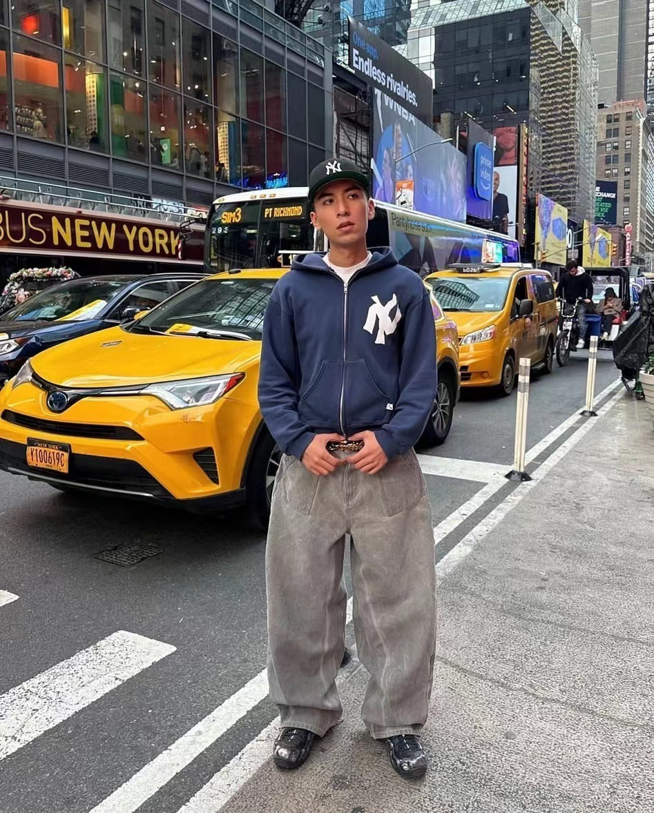 New York Zip Up Hoodie