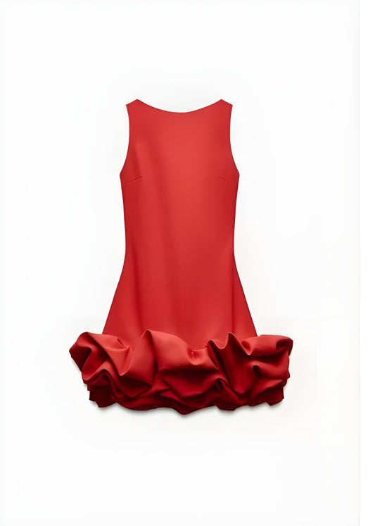 Dress with combined Short